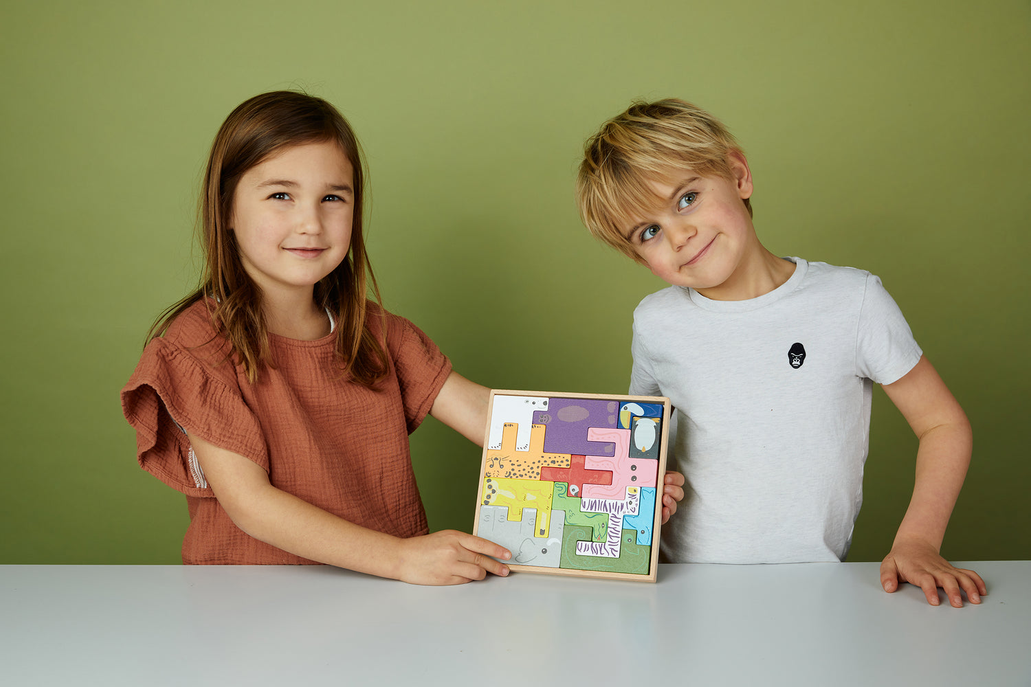 Stoere Dieren 3D Puzzel