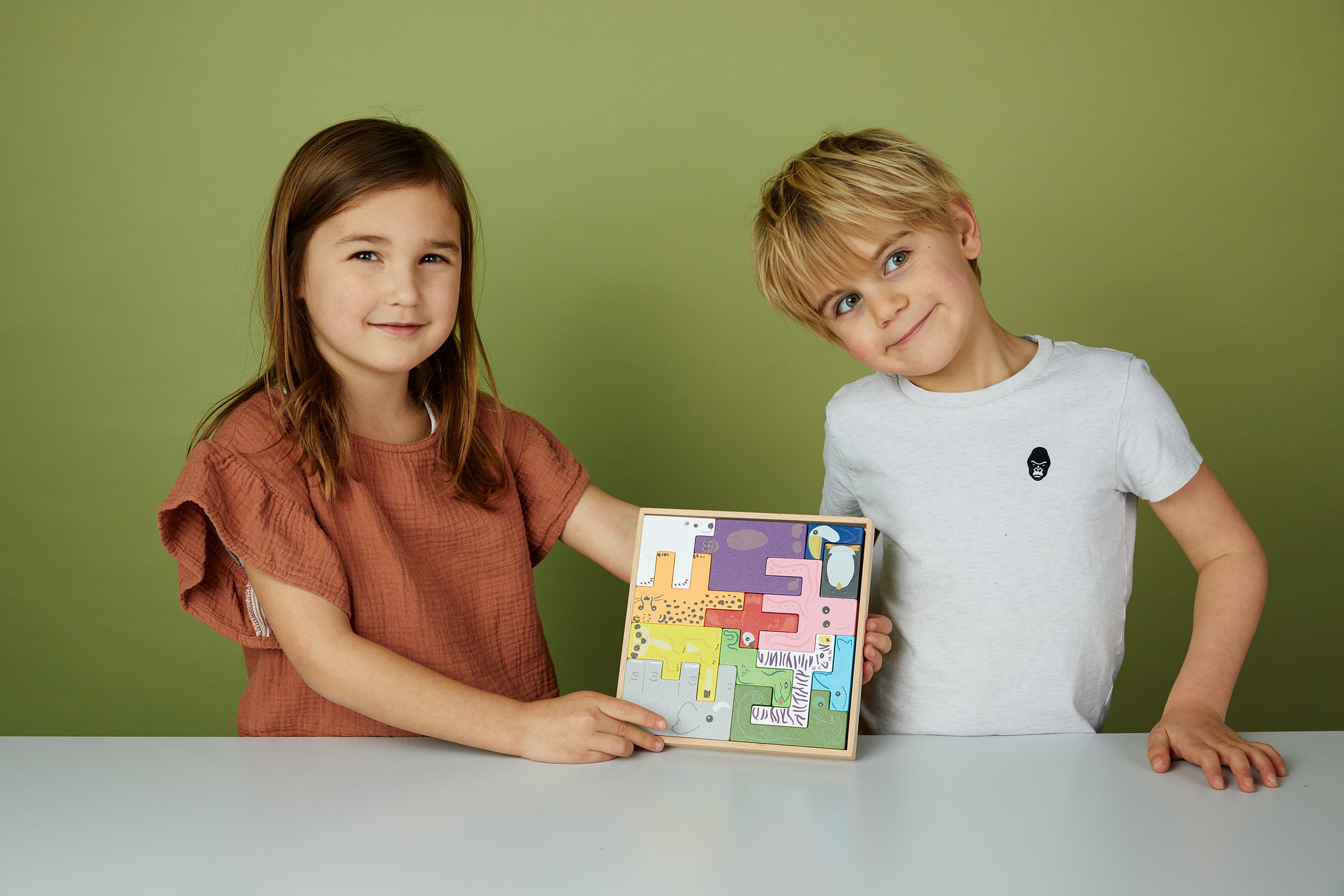 Stoere Dieren 3D Puzzel