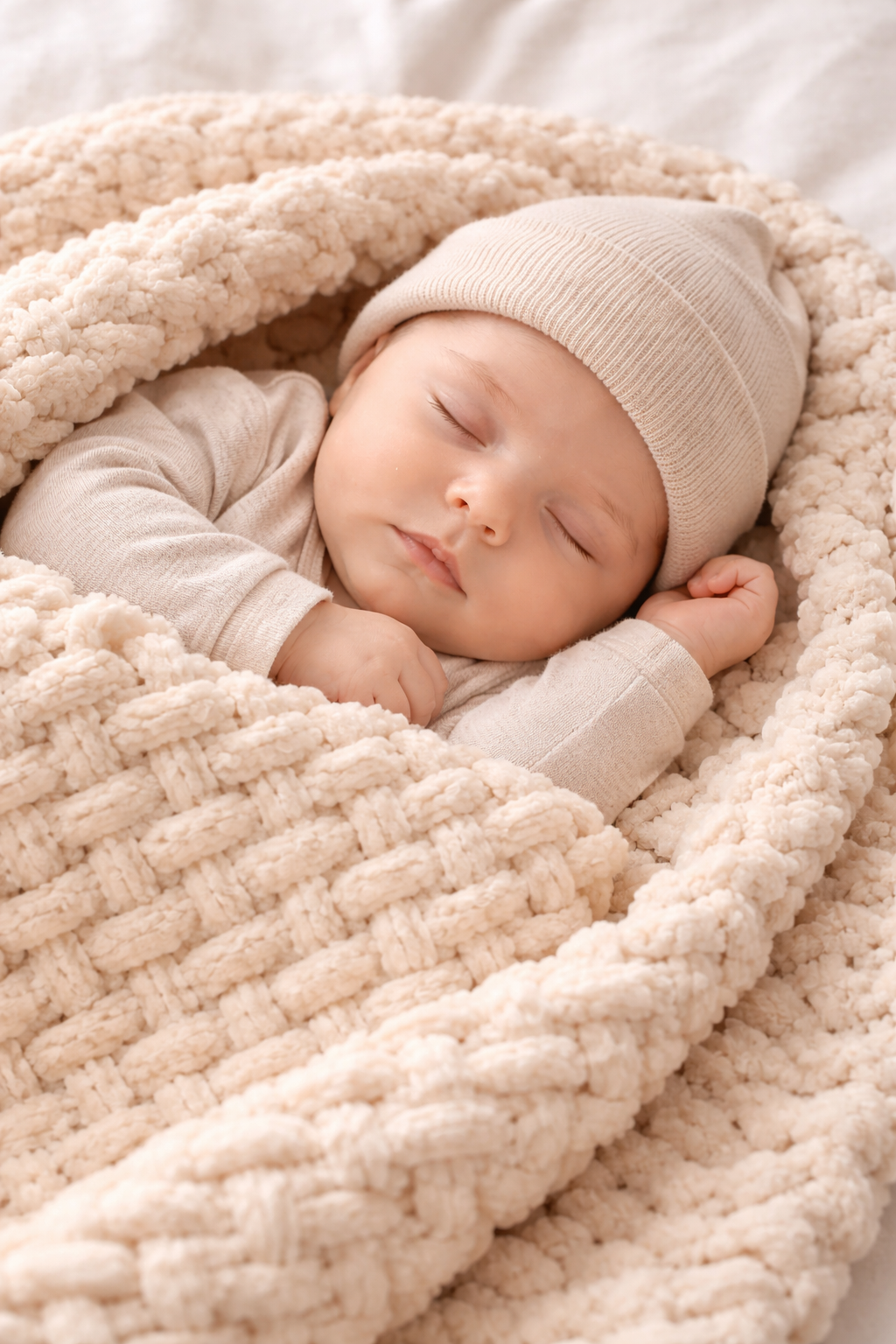 SuperBlocco Newborn Deken – Geborgen &amp; Handgemaakt in Nederland